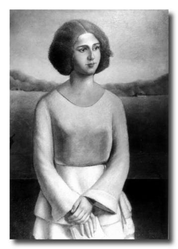 028 - F. Speranza - Donna in bianco - 1932